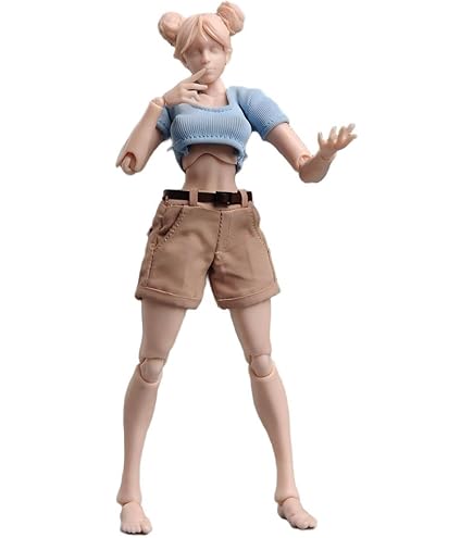 Amazon.com: Fremego 1/12 Scale Female Action Figure,6inch Flexible